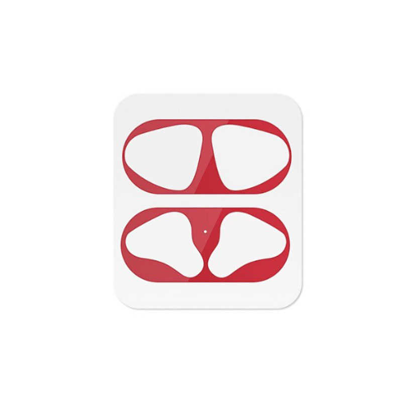 Zore Airpod Kir Önleyici Sticker-Kırmızı