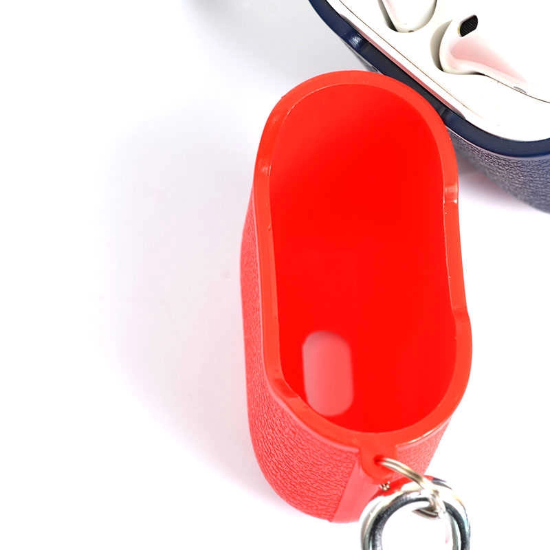 Airpods Uyumlu Kılıf Zore Airbag 03 Silikon-Kırmızı
