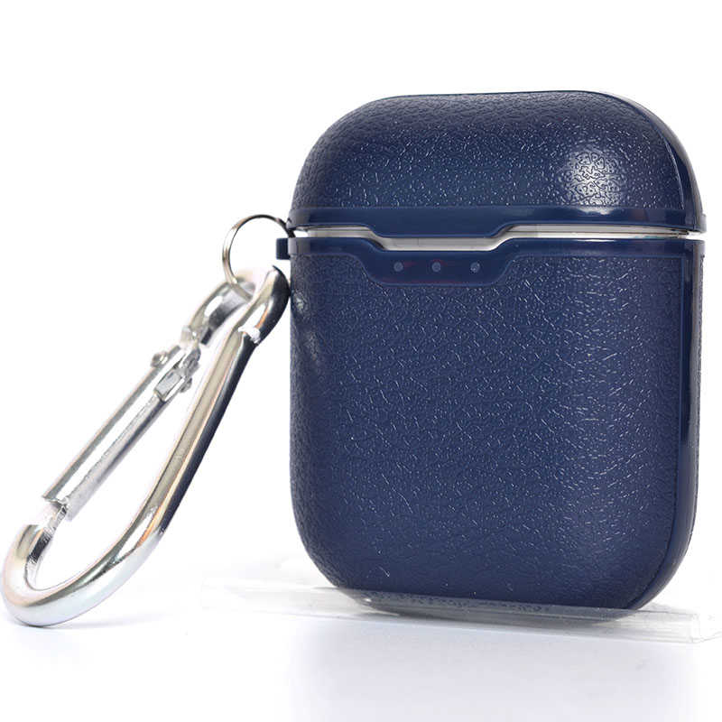 Airpods Uyumlu Kılıf Zore Airbag 03 Silikon-Lacivert