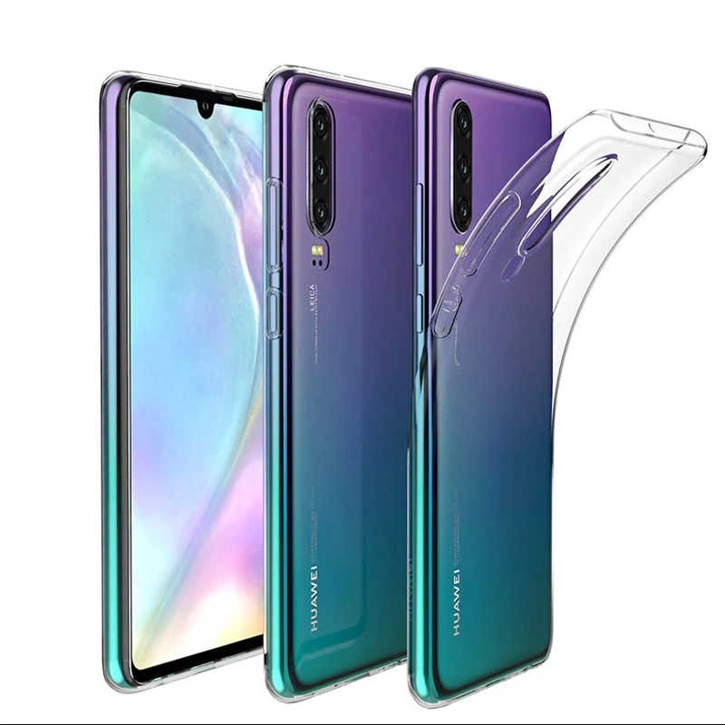 Huawei Uyumlu P30 Kılıf Zore Süper Silikon Kapak