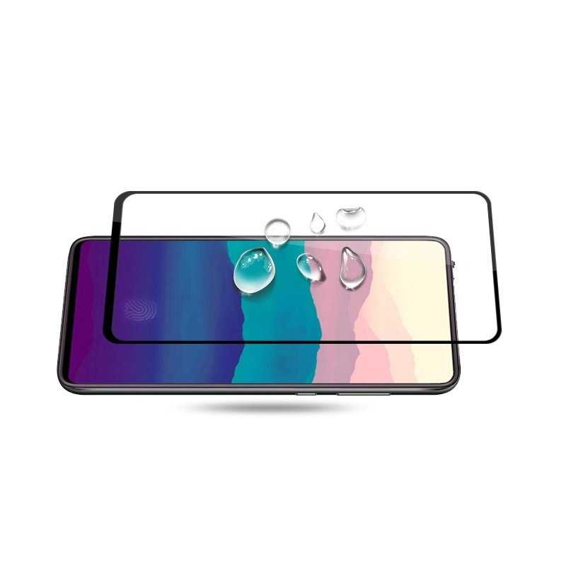 Galaxy Uyumlu A80 Zore Kenarları Kırılmaya Dayanıklı Cam Ekran Koruyucu