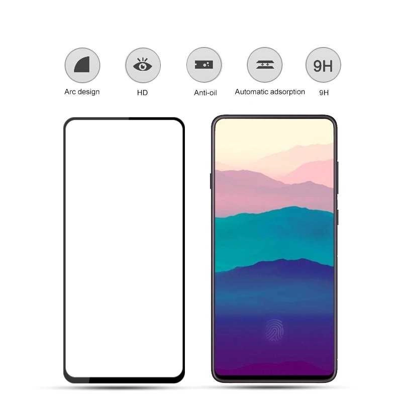 Galaxy Uyumlu A80 Zore Kenarları Kırılmaya Dayanıklı Cam Ekran Koruyucu