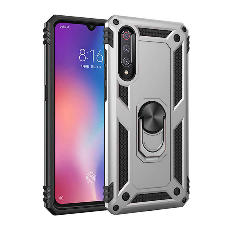 Xiaomi Uyumlu  Mi 9 Kılıf Zore Vega Kapak-Gri