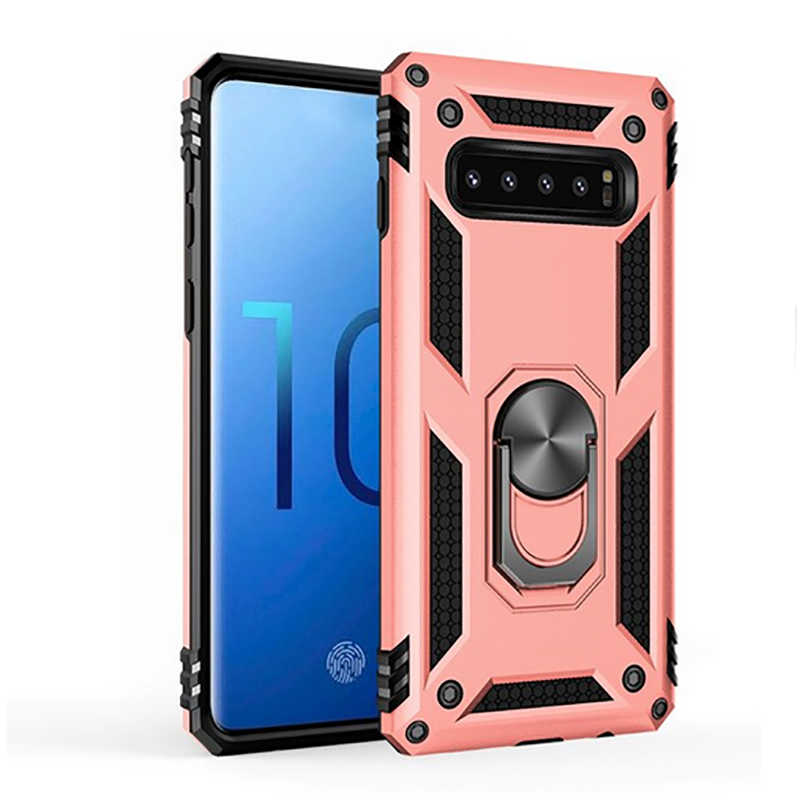 Galaxy Uyumlu S10 Kılıf Zore Vega Kapak-Rose gold