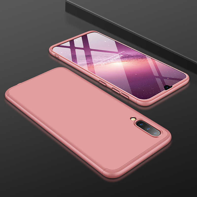Galaxy Uyumlu A50 Kılıf Zore Ays Kapak-Rose gold
