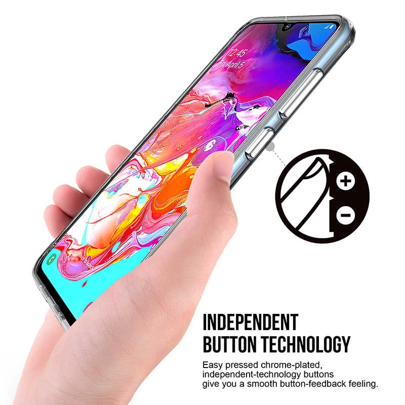 Galaxy Uyumlu A70 Kılıf Zore Gard Silikon