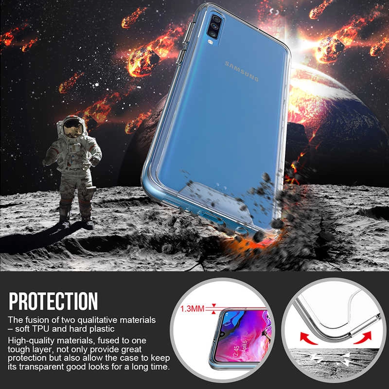 Galaxy Uyumlu A70 Kılıf Zore Gard Silikon