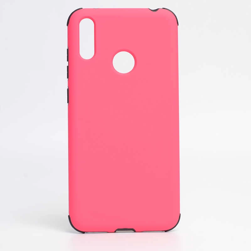 Huawei Uyumlu Y7 Prime 2019 Kılıf Zore Fantastik Kapak-Pembe