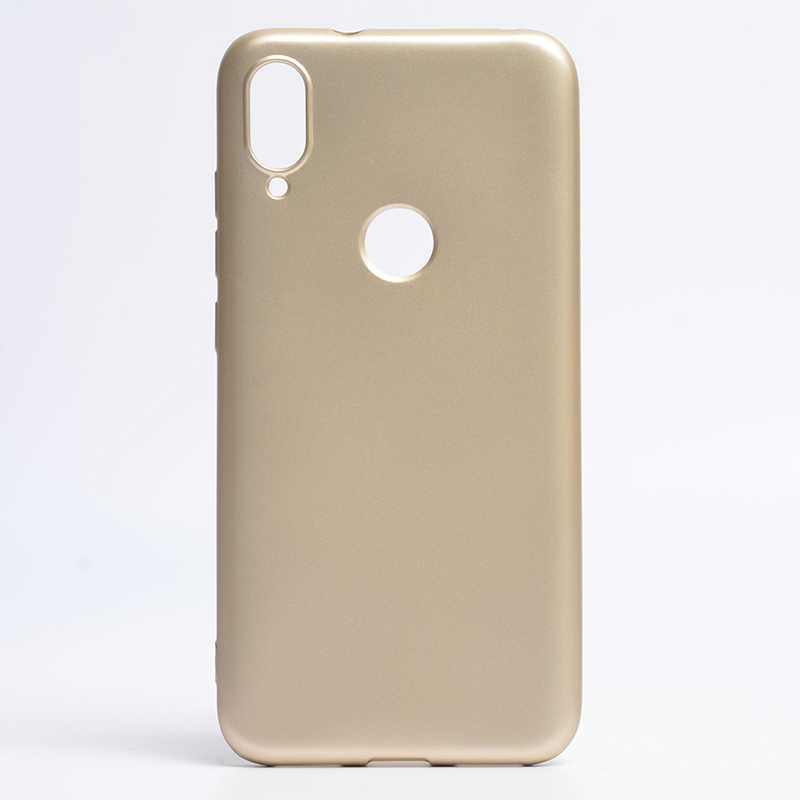 Xiaomi Uyumlu  Mi Play Kılıf Zore Premier Silikon Kapak-Gold