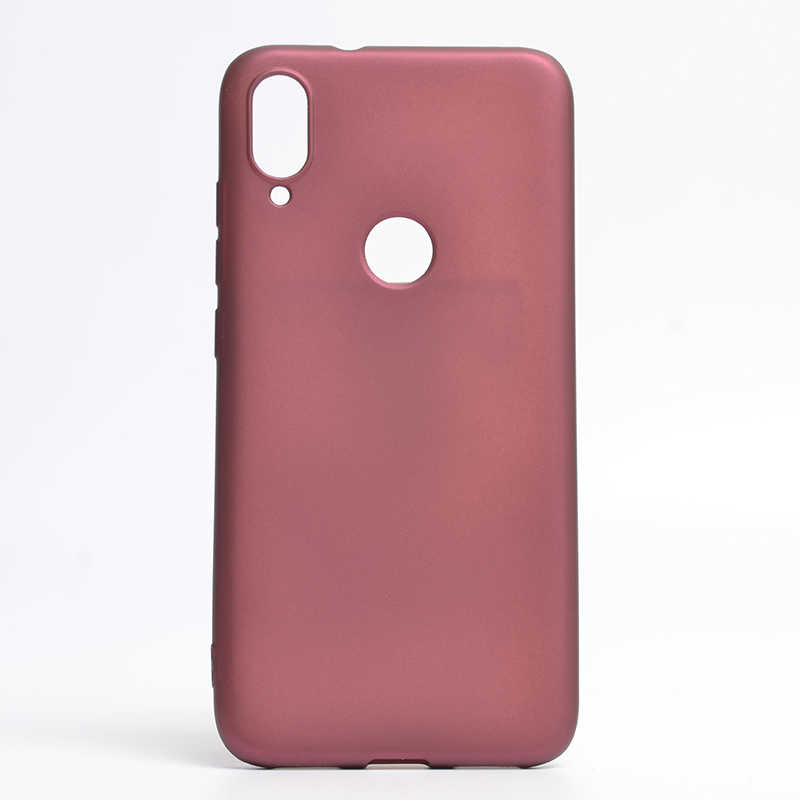Xiaomi Uyumlu  Mi Play Kılıf Zore Premier Silikon Kapak-Mürdüm