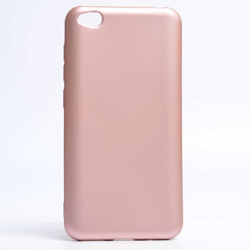 Xiaomi Uyumlu  Redmi Go Kılıf Zore Premier Silikon Kapak-Rose gold
