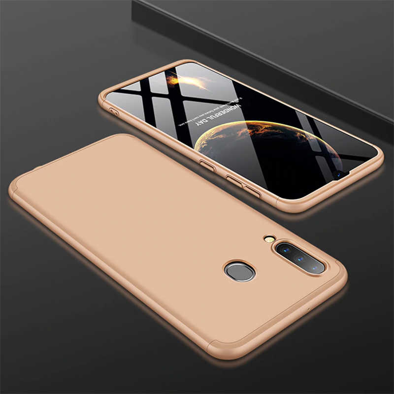 Galaxy Uyumlu A70 Kılıf Zore Ays Kapak-Gold