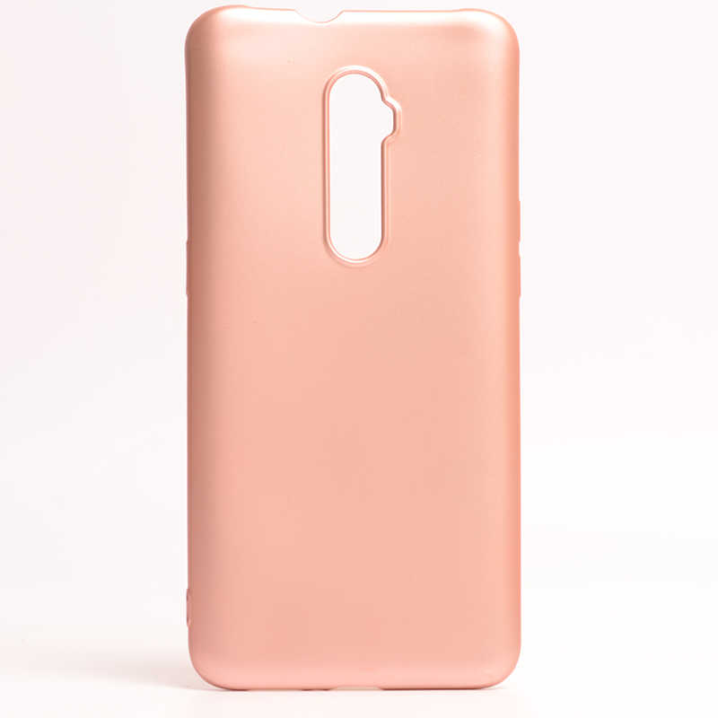 Oppo Reno 10X Zoom Kılıf Zore Premier Silikon Kapak-Rose gold