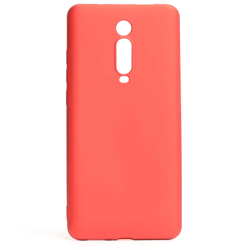 Xiaomi Uyumlu  Mi 9T Kılıf Zore Premier Silikon Kapak-Kırmızı