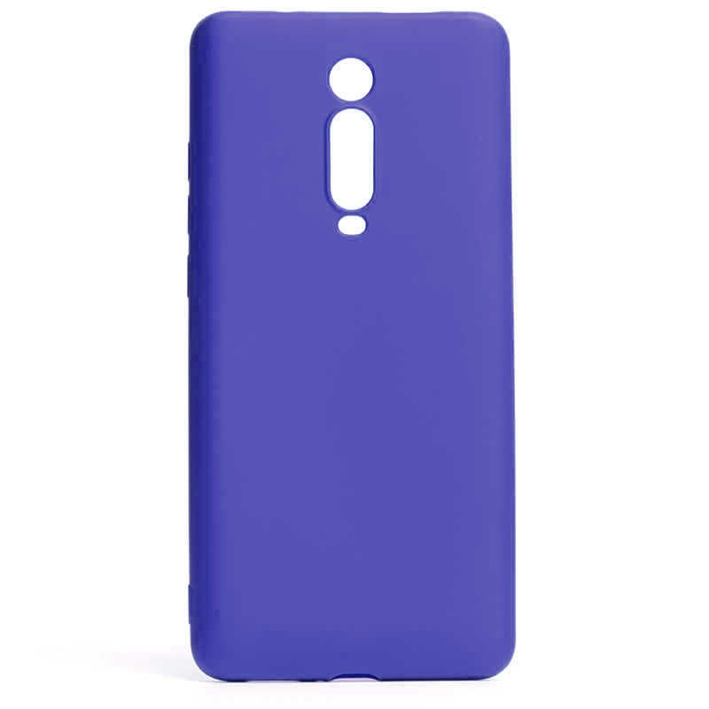 Xiaomi Uyumlu  Mi 9T Kılıf Zore Premier Silikon Kapak-Saks mavi