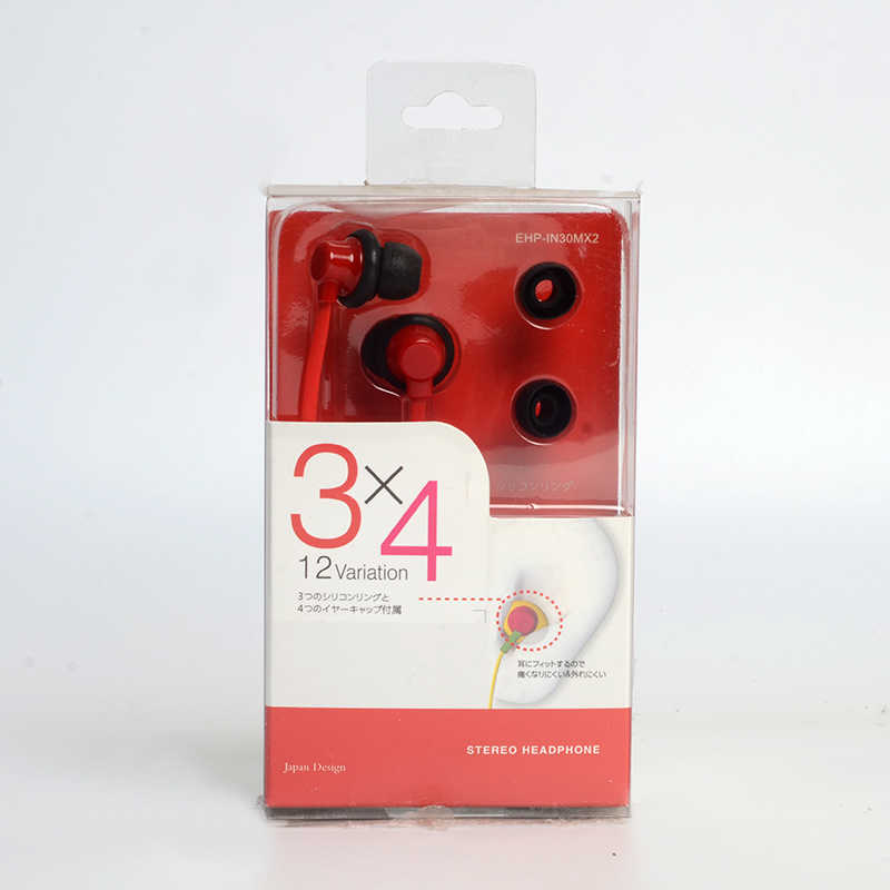 Zore 3X4 3.5mm Kulaklık-Kırmızı