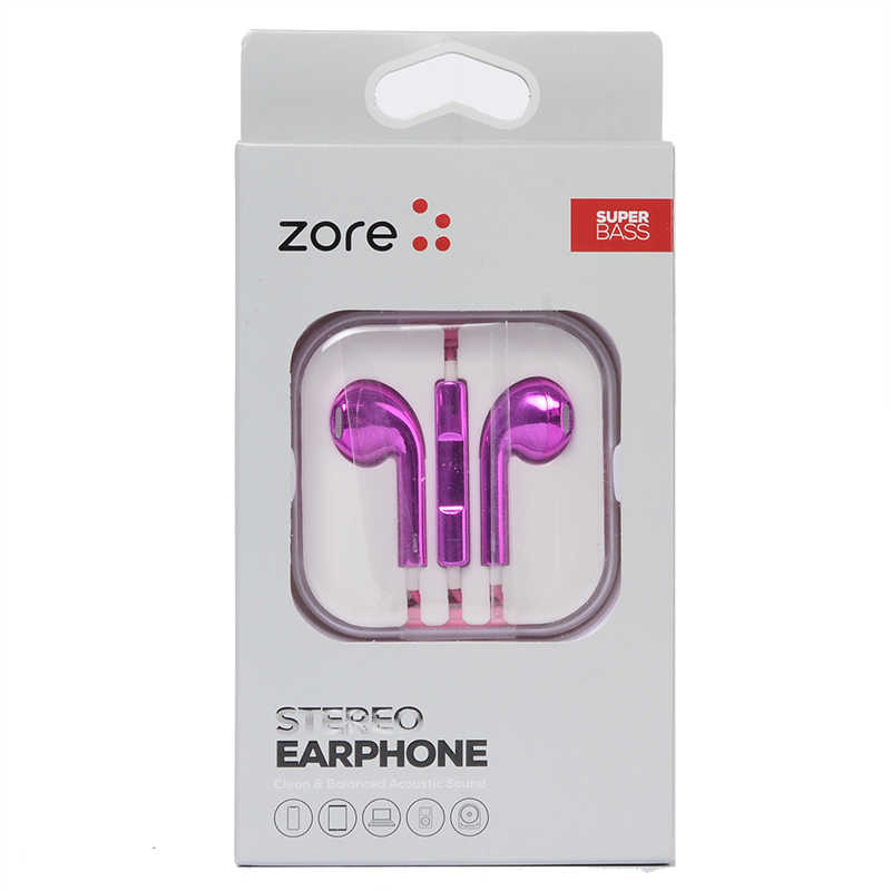 Zore EP5 Basıc Serisi 3.5mm Kulaklık-Mor