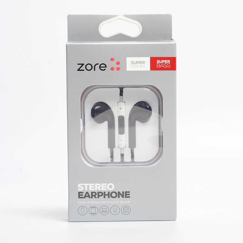 Zore EP5 Basıc Serisi 3.5mm Kulaklık-Siyah