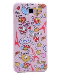 Galaxy Uyumlu A7 2017 Kılıf Zore Pembiş Silikon