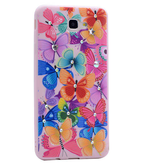 Galaxy Uyumlu A7 2017 Kılıf Zore Pembiş Silikon-No8