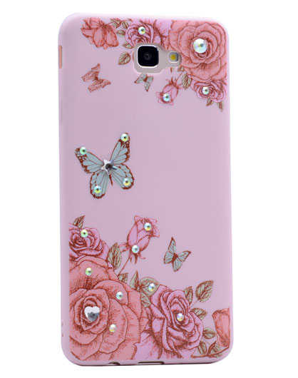 Galaxy Uyumlu J5 Prime Kılıf Zore Pembiş Silikon-No9