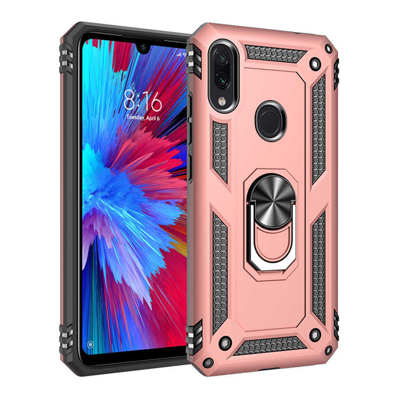 Xiaomi Uyumlu  Redmi Note 7 Kılıf Zore Vega Kapak-Rose gold
