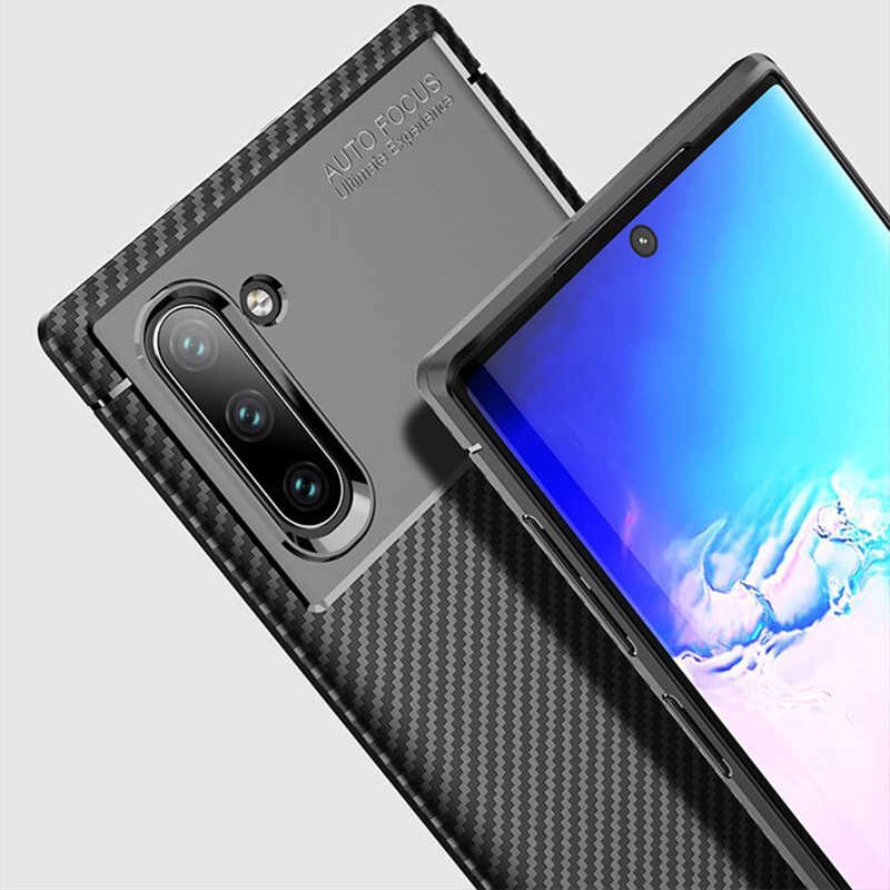 Galaxy Uyumlu Note 10 Kılıf Zore Negro Silikon Kapak