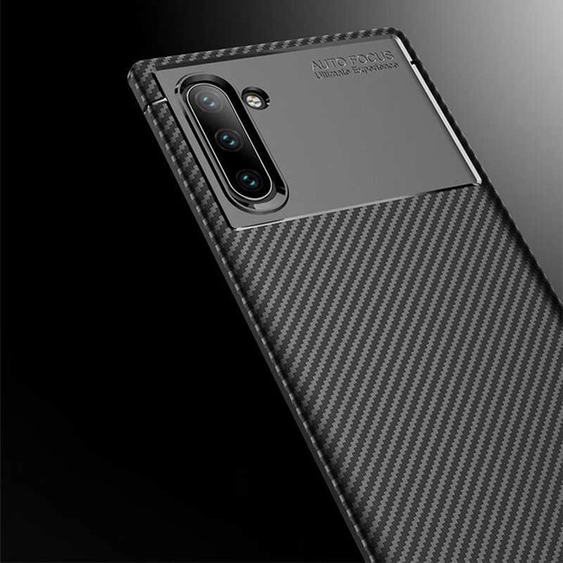 Galaxy Uyumlu Note 10 Kılıf Zore Negro Silikon Kapak