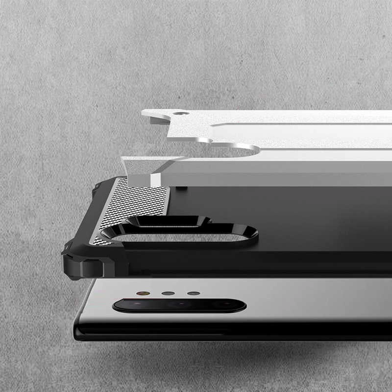 Galaxy Uyumlu Note 10 Plus Kılıf Zore Crash Silikon Kapak