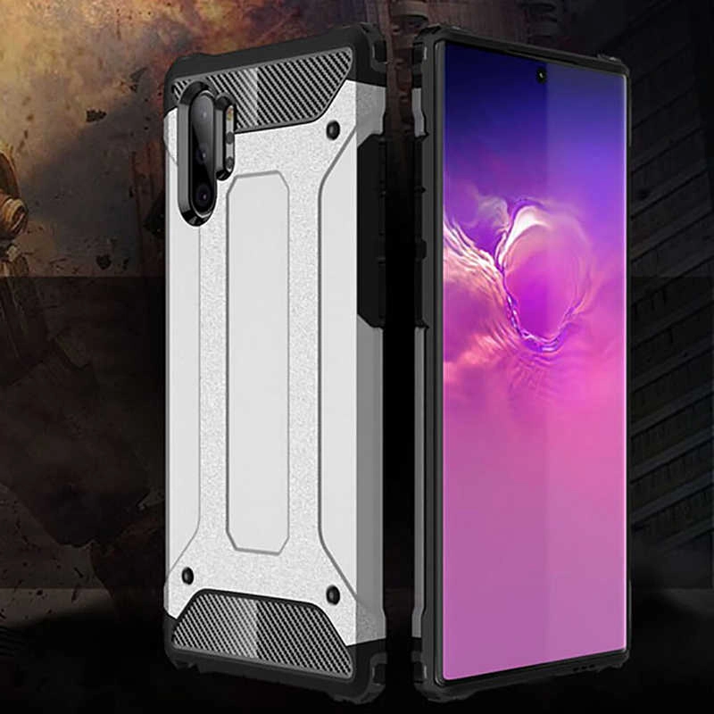Galaxy Uyumlu Note 10 Plus Kılıf Zore Crash Silikon Kapak