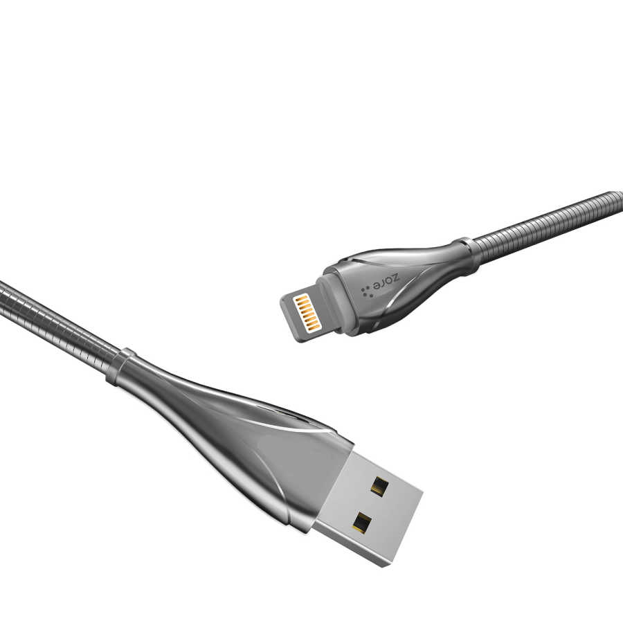 Zore LS28 Lightning Usb Kablo-Gri