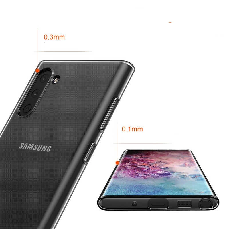 Galaxy Uyumlu Note 10 Kılıf Zore Süper Silikon Kapak