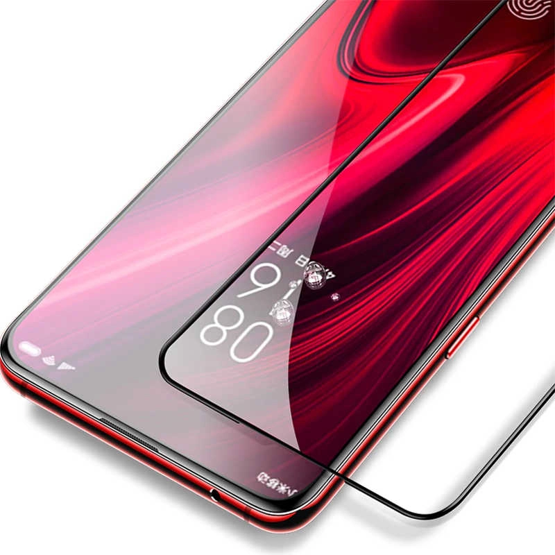 Huawei Uyumlu Y9 Prime 2019 Zore Kenarları Kırılmaya Dayanıklı Cam Ekran Koruyucu