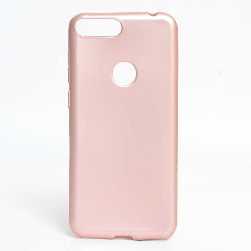 Alcatel 1S Kılıf Zore Premier Silikon Kapak-Rose gold