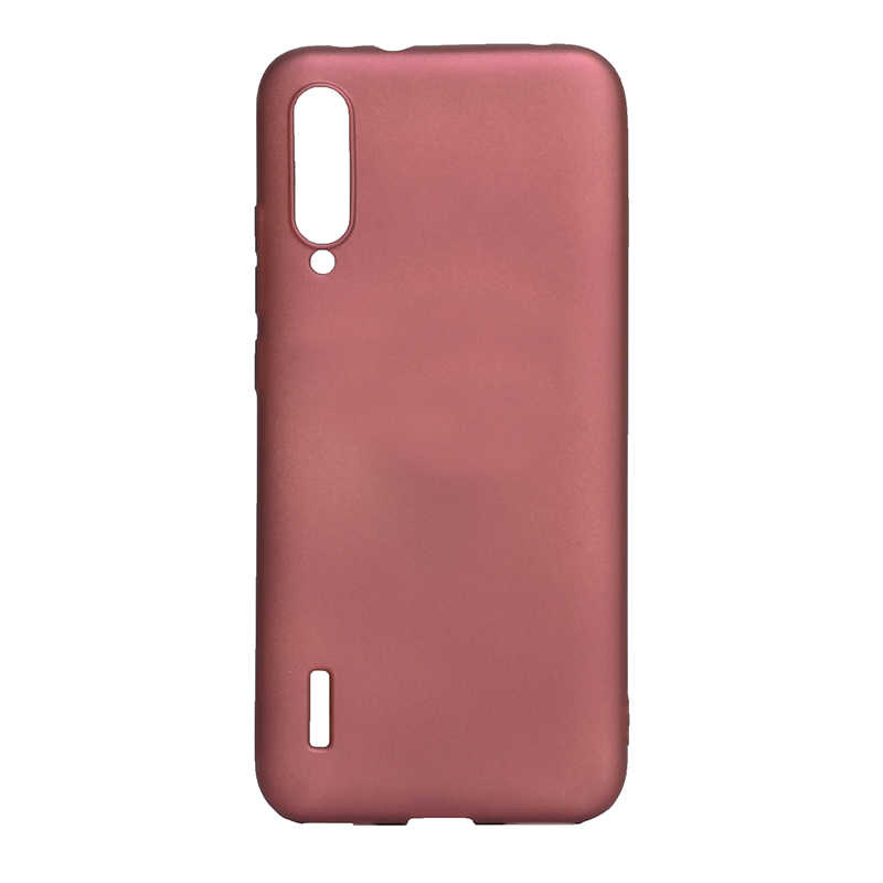 Xiaomi Uyumlu  Mi A3 Kılıf Zore Premier Silikon Kapak-Mürdüm