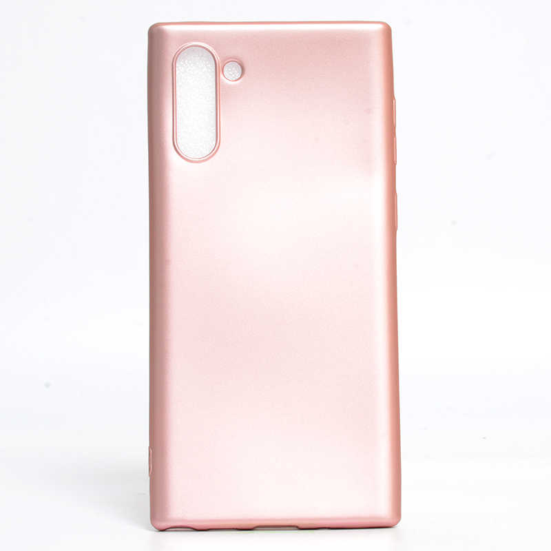 Galaxy Uyumlu Note 10 Kılıf Zore Premier Silikon Kapak-Rose gold