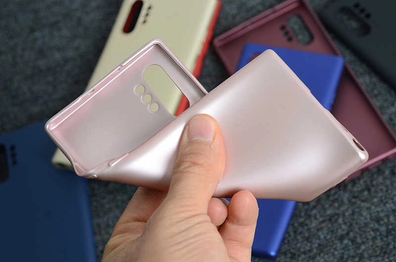 Galaxy Uyumlu Note 10 Plus Kılıf Zore Premier Silikon Kapak