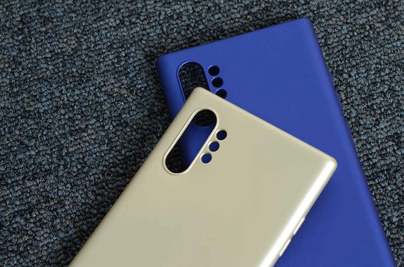 Galaxy Uyumlu Note 10 Plus Kılıf Zore Premier Silikon Kapak