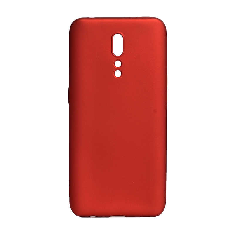 Oppo Reno Z Kılıf Zore Premier Silikon Kapak-Kırmızı