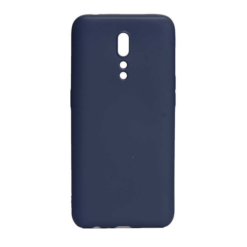 Oppo Reno Z Kılıf Zore Premier Silikon Kapak-Lacivert