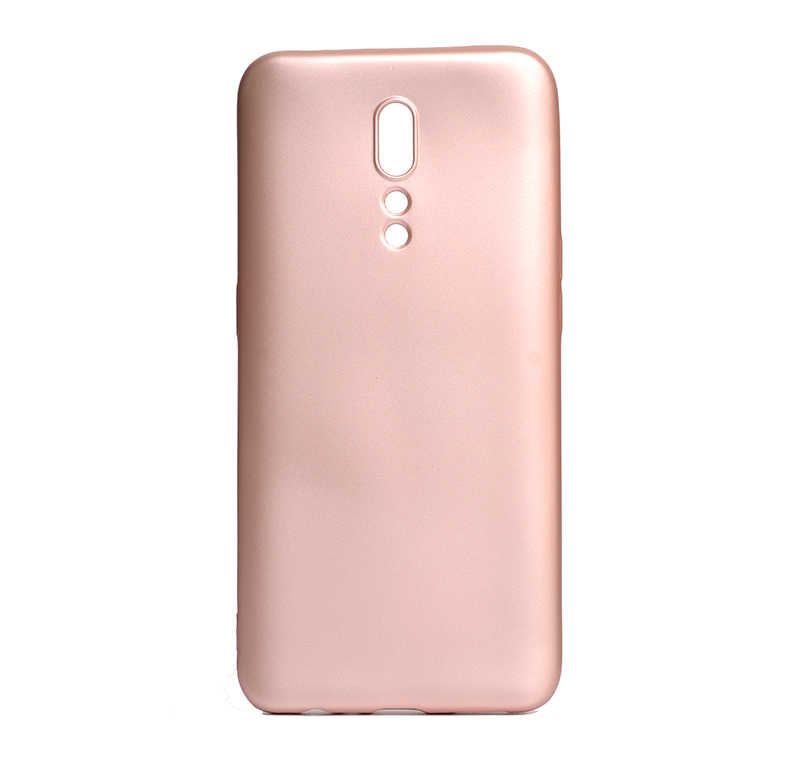 Oppo Reno Z Kılıf Zore Premier Silikon Kapak-Rose gold