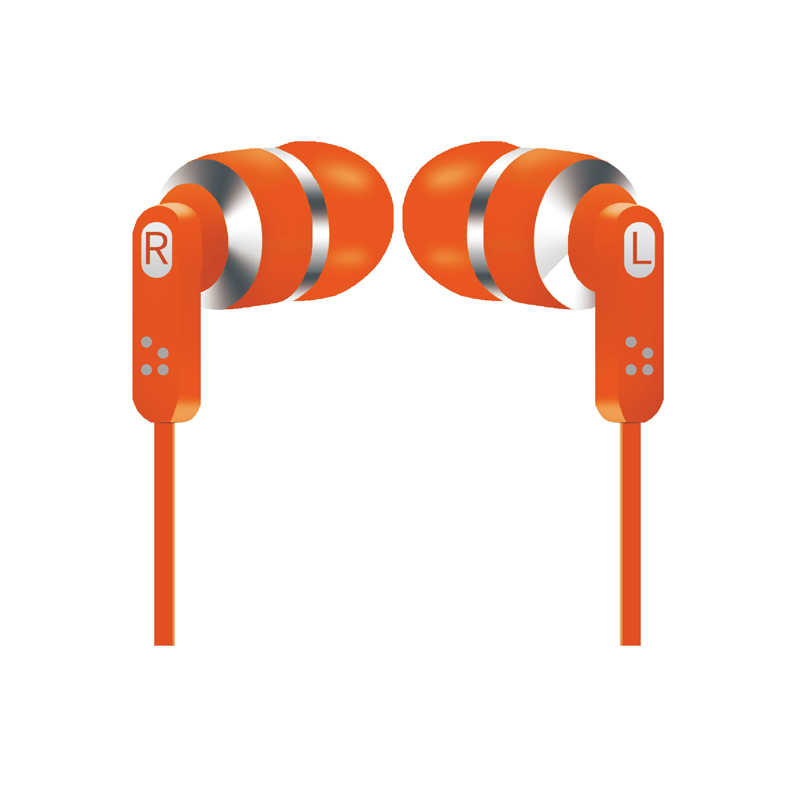 Zore ER02 3.5mm Kulaklık-Turuncu