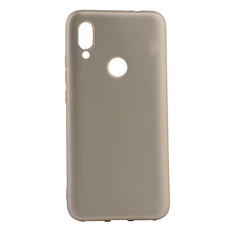 Xiaomi Uyumlu  Redmi 7 Kılıf Zore Premier Silikon Kapak-Gold