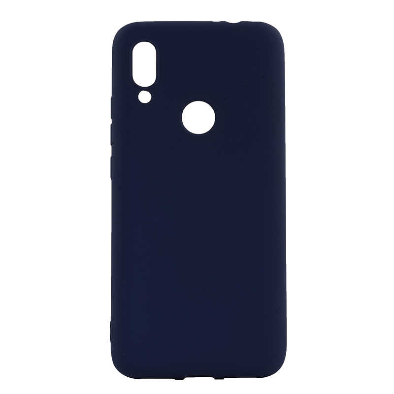 Xiaomi Uyumlu  Redmi 7 Kılıf Zore Premier Silikon Kapak-Lacivert