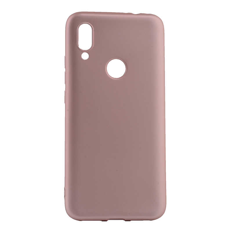 Xiaomi Uyumlu  Redmi 7 Kılıf Zore Premier Silikon Kapak-Rose gold