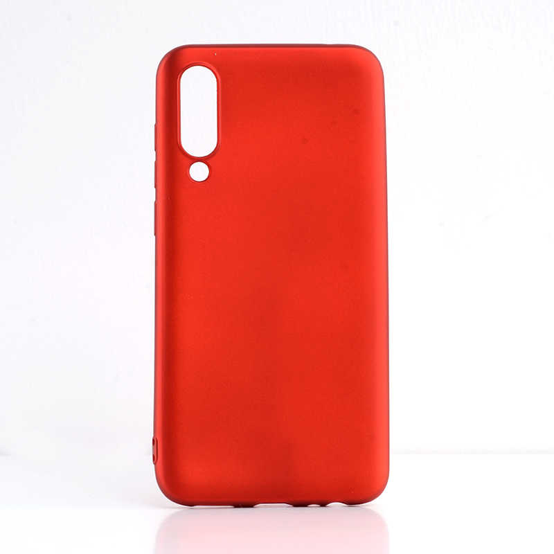 Meizu 16XS Kılıf Zore Premier Silikon Kapak-Kırmızı