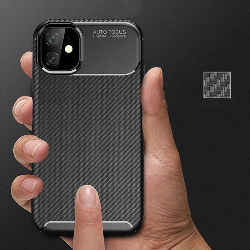 iPhone Uyumlu 11 Kılıf Zore Negro Silikon Kapak