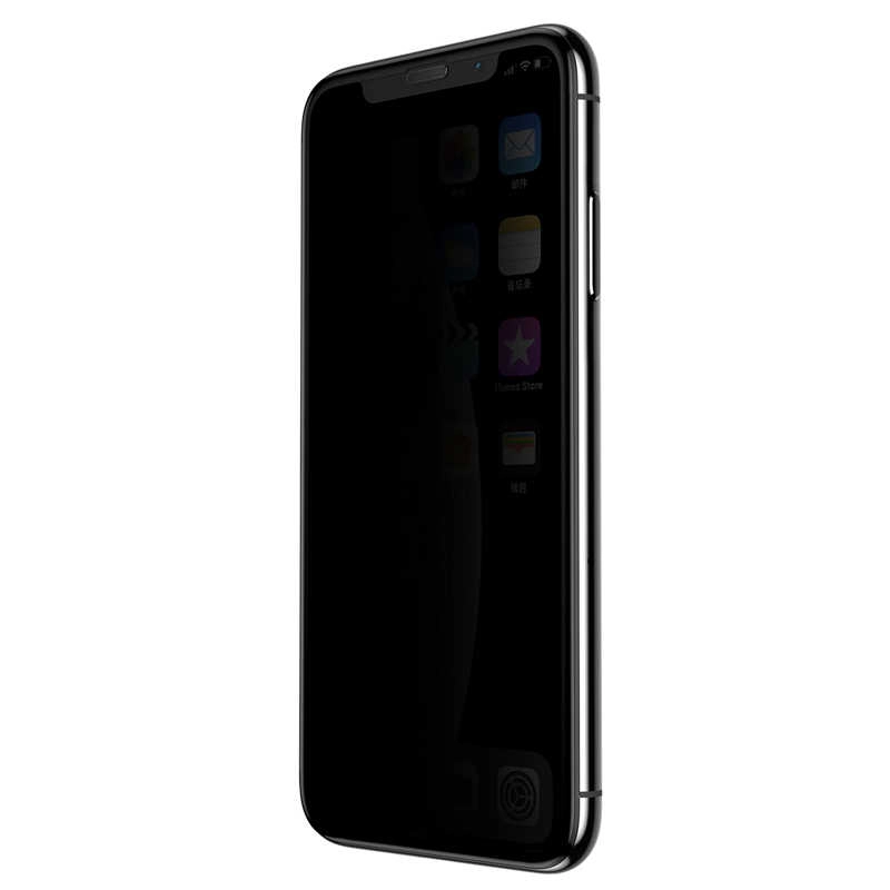 iPhone Uyumlu XS Max 6.5 Zore Toz Korumalı-Dust HayaletTemperli Ekran Koruyucu