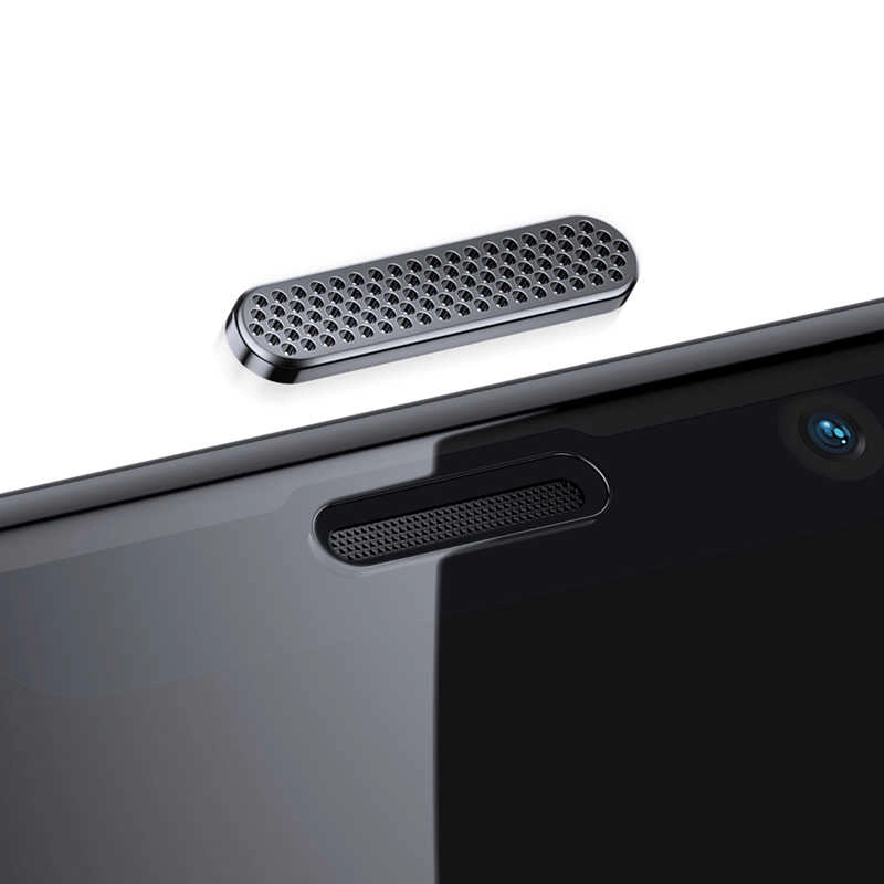 iPhone Uyumlu XS Max 6.5 Zore Toz Korumalı-Dust HayaletTemperli Ekran Koruyucu
