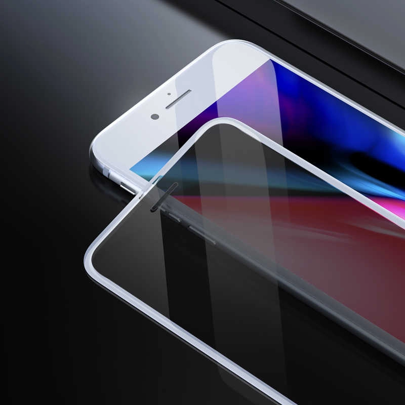 iPhone Uyumlu 7 Zore Toz Korumalı-Dust HayaletTemperli Ekran Koruyucu